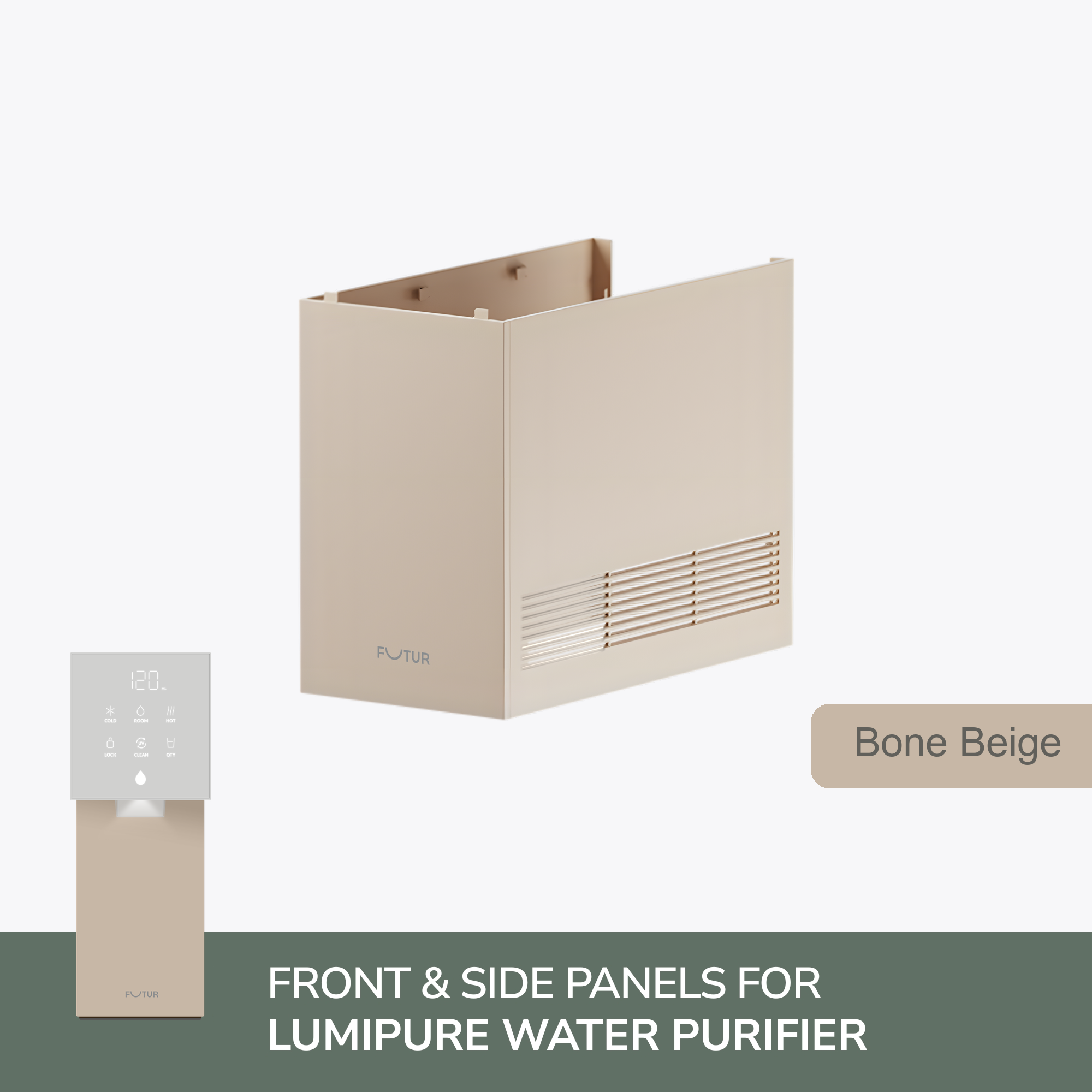 LUMIPURE Water Purifier Front & Side Panels