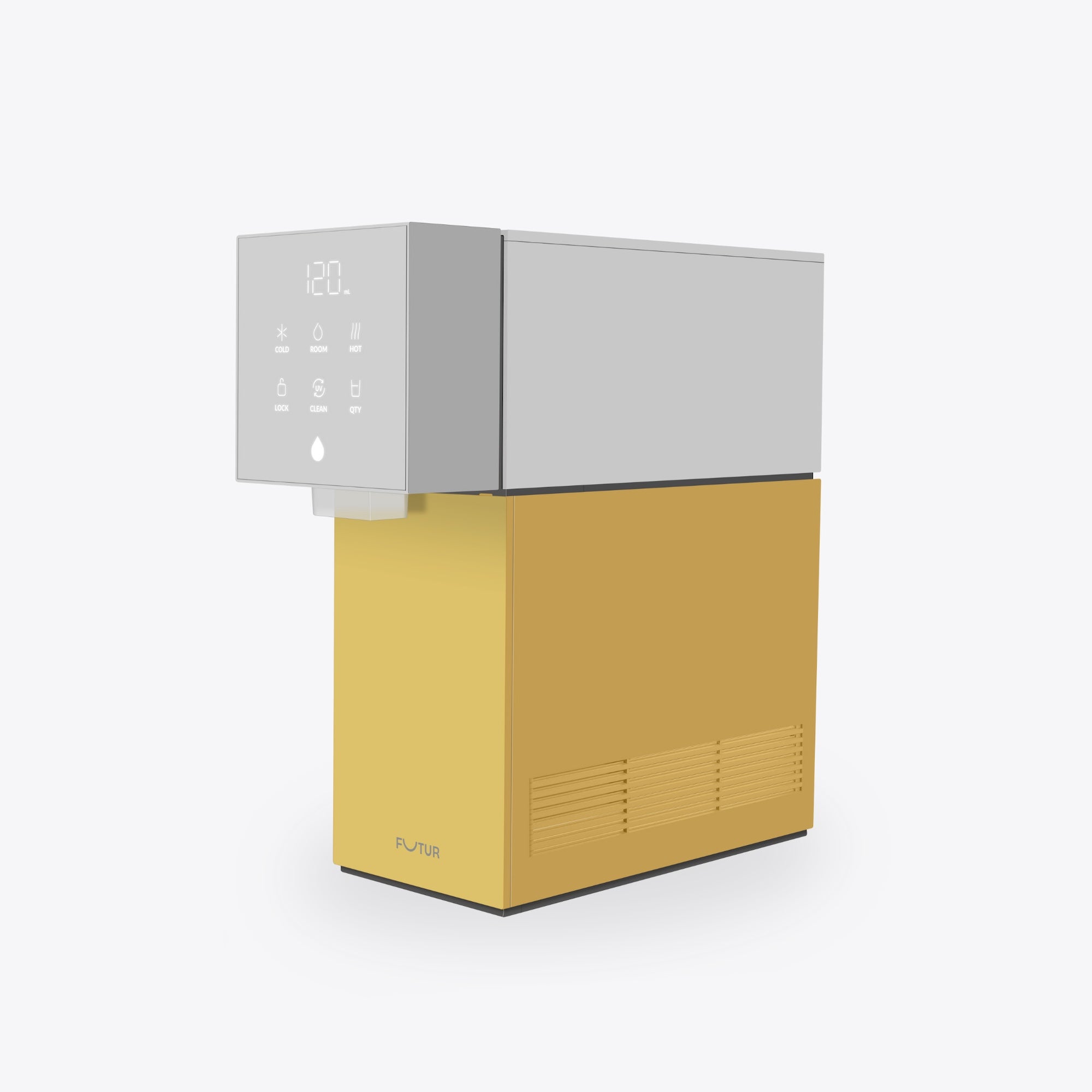 LUMIPURE Water Purifier in Sunshine Yellow