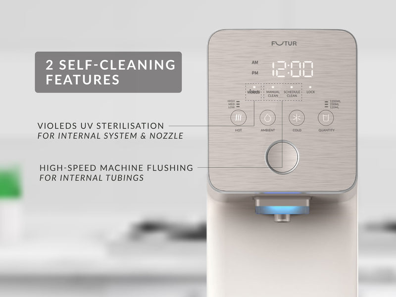 DUO Self Cleaning Features for Greater Hygiene